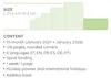 Legami – Bureaukalender, 12+1 maanden, 2 cm Productafbeelding-voorbeeld 7