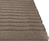 Moderner Teppich Braun mit 3D-Kreismuster für Wohn- und Produktbild-Vorschau 5