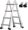SucceBuy 15 ft scala telescopica A-frame, estensione Anteprima dell’immagine prodotto 1