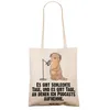 Mr. & Mrs. Panda Tote Bag Otter Podcast aufnehmen - Produktbild-Vorschau 3
