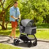 Hundebuggy Hundewagen bis 10 kg Klappbar Tragtasche Produktbild-Vorschau 2