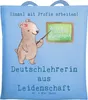 Mr. & Mrs. Panda Tote Bag Deutschlehrerin Leidenschaft - Produktbild-Vorschau 1