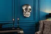 riess-ambiente Exklusive Wandskulptur SKULL XXL 40cm silber Produktbild-Vorschau 3