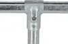 A close-up shot of a metal pipe fitting. Produktbild-Vorschau