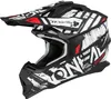 Oneal 2Series Glitch Motocross Helm, schwarz/weiß, S  Produktbild-Vorschau 1
