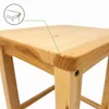 Zestaw 2 szt taboret drewniany sosnowy stołek kuchenny Podgląd zdjęcia produktu 7