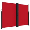 vidaXL Seitenmarkise Ausziehbar Rot 180x1200 cm Produktbild-Vorschau 1