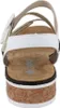 Rieker Damen Keil-Sandaletten Weiß/Beige Voir les images du produit 104
