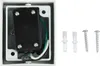 LED Außenwandleuchte Fassadenleuchte Aussenlampe Halbrund Produktbild-Vorschau 3