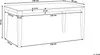 BELIANI Jídelní stůl tmavý ořech MDF kaučuk 160 x 90 cm Náhled obrázku produktu 7