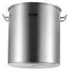 24QT Edelstahl-Suppentopf Koch-Küche-Saucen-Topf mit Deckel Produktbild-Vorschau 10