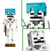LEGO Minecraft Das Skelett - Mob Figur mit Diamanthelm, Produktbild-Vorschau 4