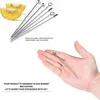 20 Stück Cocktailspieße aus Edelstahl, Cocktailsticks, Produktbild-Vorschau 6