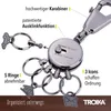 TROIKA Schlüsselanhänger Patent Sign mit fünf ausklinkbaren Produktbild-Vorschau 2