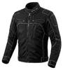 Motorradjacke textilien Kombi Jacke schwarz, Größe:54/XL Produktbild-Vorschau 11