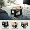 Couchtisch Seattle | rund | Ø75 | Artisan Eiche / grau Produktbild-Vorschau 6