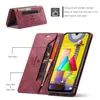 Galaxy M31 Brieftasche Hülle, Retro Kunstledertasche Stand Produktbild-Vorschau 2