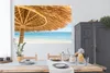 MuchoWow® Poster Sonnenschirm - Strand - Meer - Tropisch Produktbild-Vorschau 3