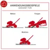 Scheppach MS173-51E Benzin Rasenmäher mit E-Start | 4,1 PS Produktbild-Vorschau 3