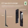 A Samsung TV and its remote control are shown, with text highlighting energy-saving features. Produktbild-Vorschau