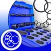 Dichtungsringe Set, O-Ring Sortiment 419-tlg,  NBR Ø3-50 Produktbild-Vorschau 13