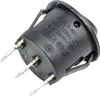 Schwarzer Kipphebel-Schalter 12V 230V Rund ON-OFF-ON Produktbild-Vorschau 4