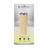 The image shows the packaging of a yellow Rosmarino MegaCup tumbler with a straw and handle. Anteprima dell’immagine prodotto