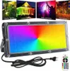 2Stk 50W LED Fluter Außen Strahler RGB Mits Fernbedienung Produktbild-Vorschau 2