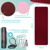 A collage of product images and descriptive text for a yoga mat. Produktbild-Vorschau