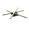 IMPTS LED Deckenleuchte 16W Modern Deckenlampe Schwarz mit Produktbild-Vorschau 9