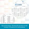 Wandkalender 2026 - A2 / gefalzt + Extra A3 & A4-Übersicht Produktbild-Vorschau 4