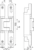 Simonswerk TECTUS TE240 3D unsichtbares Scharnier 155x21 Produktbild-Vorschau 9