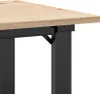 vidaXL Stół do jadalni O-rama 50x50x75 cm z litego drewna Podgląd zdjęcia produktu 6