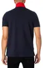 GANT Normales, kontrastierendes Piqué-Poloshirt, Blau XXL Produktbild-Vorschau 3