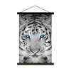 MuchoWow® Textilposter Tiere - Tiger - Augen - Blau - Produktbild-Vorschau 1