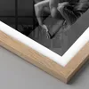 Gerahmtes Poster - Rahmen in heller Eiche - Frau Gymnastik Produktbild-Vorschau 2
