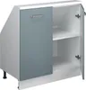 Küchenschrank für Dachschrägen Vicco R-Line Blau-Grau 80 cm Produktbild-Vorschau 5