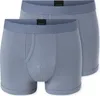 Schiesser Herren 2 er Pack Shorts Gr. 6  blaugrau Produktbild-Vorschau 1