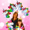 3 Stück Folienballon Einhorn "UNICORN" (61cm) Luftballon, Produktbild-Vorschau 2