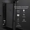 The back panel of a TV showing various ports and a graphic overlay detailing the available connections. Produktbild-Vorschau