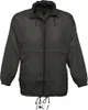 SOLS Uni Windbreaker 32000 Schwarz Black XXL Produktbild-Vorschau 1