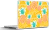 MuchoWow® Laptop Aufkleber Sticker Cover Dschungel - Ananas Produktbild-Vorschau 1