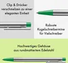LAMY 1228040 Penna a sfera Lamy con logo, verde Anteprima dell’immagine prodotto 3
