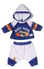 Zapf Creation 838204 - Tuta da jogging BABY born Navy 43cm Anteprima dell’immagine prodotto 1
