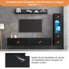 Merax TV Wohnwand Set 3-teilig mit LED Beleuchtung, Produktbild-Vorschau 8
