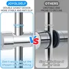 Sprchová hlavice ø 16/27 mm - Se 2 háčky - Nastavitelná - Náhled obrázku produktu 4