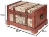 SEVICO Schatztruhe Schatzkiste mit Schloss Holz Holzkiste Produktbild-Vorschau 2