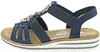 Rieker Damen Sandale mit T-Riemen und maritimem Dekor mit Produktbild-Vorschau 39