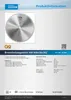GÜDE Brennholzsägeblatt HM 600x30 mm - 36 Zähne - Produktbild-Vorschau 7