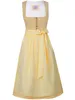 Dirndl Obing 75cm Länge zitrone 36 Produktbild-Vorschau 1